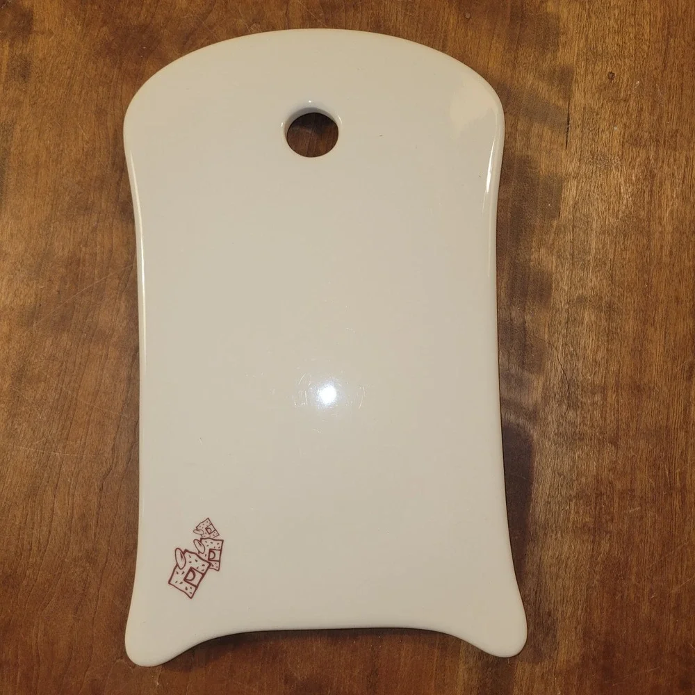 BREAD PROFILE STYLE CUTTING BOARD HOTPLATE TRIVET STONEWARE CHEESE SERVE 10 3/4
